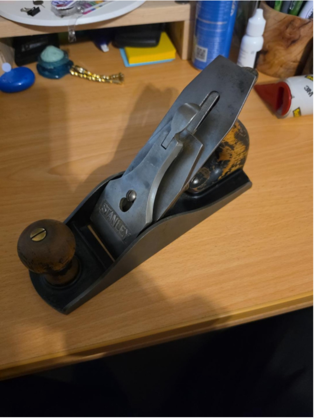 Vintage Stanley Bailey No 4-1/2 Type 16 Smooth Plane 1933-1941 USA